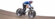 Track cyclist riding on track.