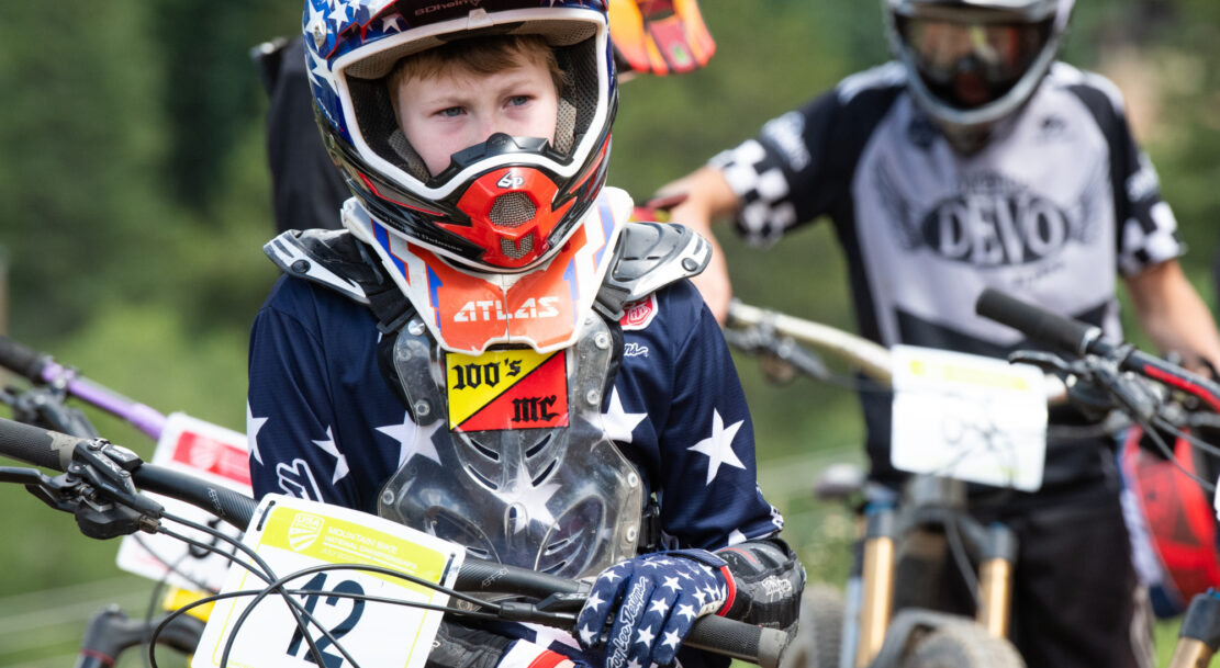 Jr MTB cyclist