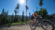 MTB Cyclist  on trail